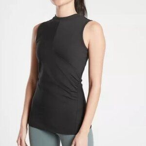 WOMENS ATHLETA BAYVIEW TANK TOP BLACK SIZE S